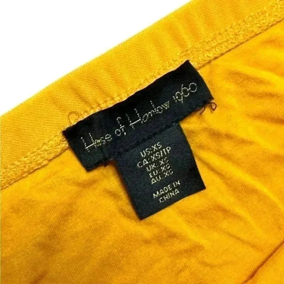 House of Harlow 1960 Orange Rouched 2-piece Skirt Set XS - Picture 3 of 4